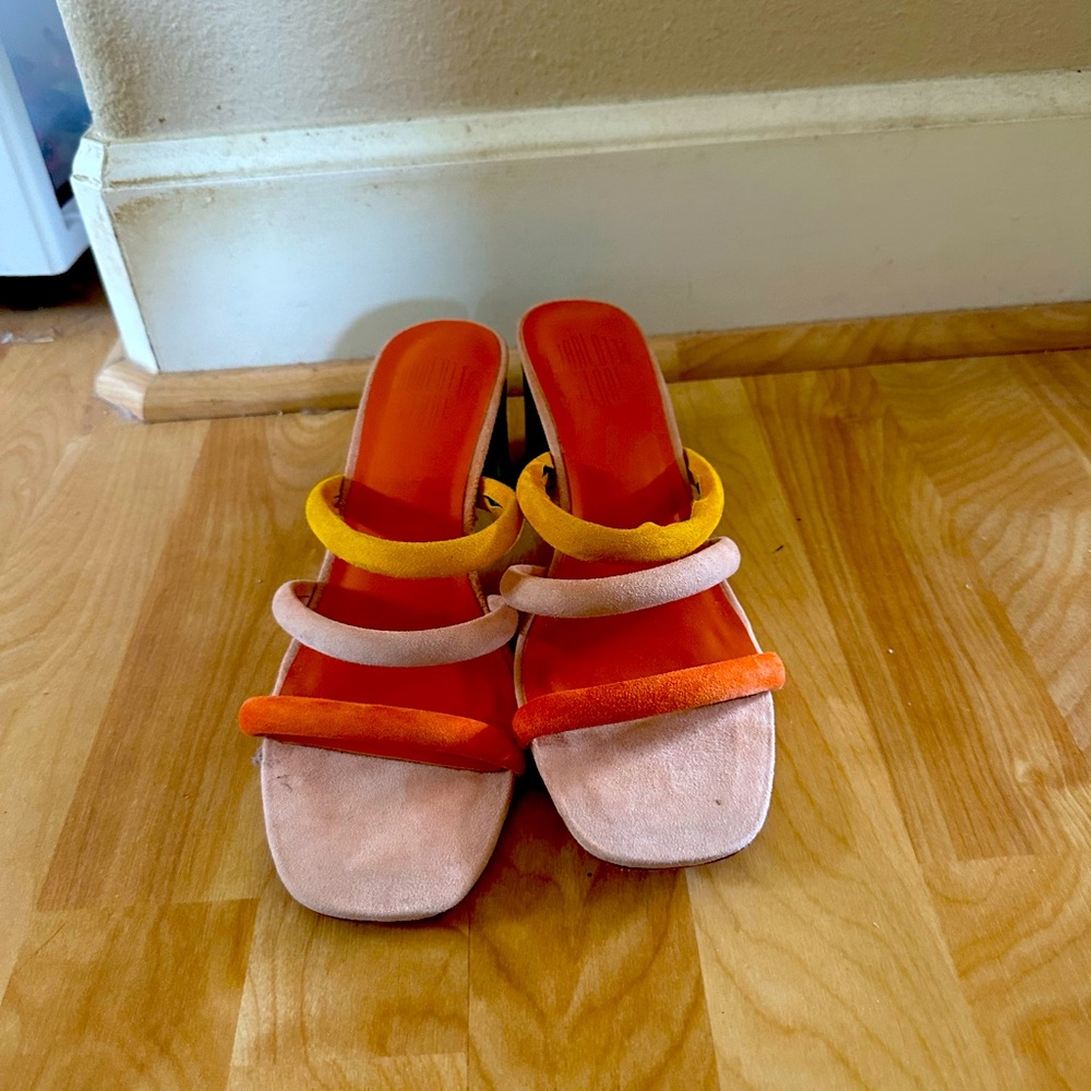 Charlotte stone heels